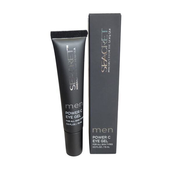 Seacret Power C Eye Gel for Men Vitamin C Skin care eye booster lightweight NEW - Picture 1 of 3